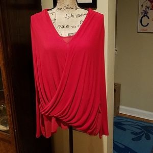 EUC DKNYC Red Top XL